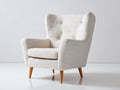 Poltrona - Tessuto - 90x86x98 cm - Beige - Stile moderno
