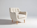 Poltrona - Tessuto - 84x80x79 cm - Beige - Stile moderno
